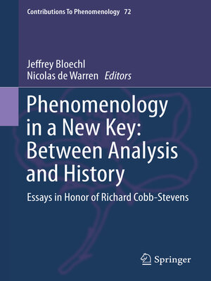 cover image of Phenomenology in a New Key